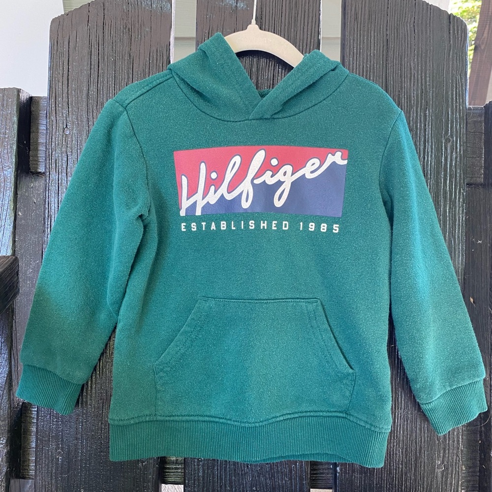 Tommy Hilfiger Green Kids Hoodie